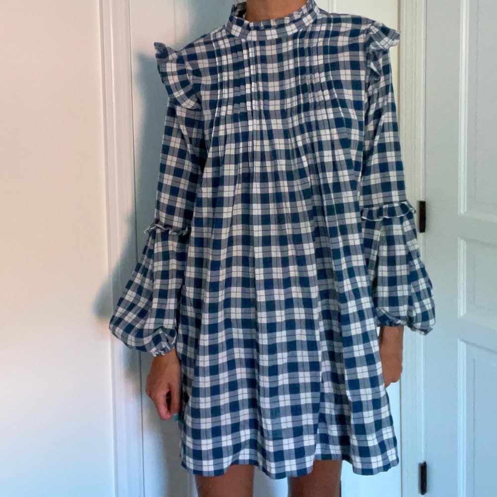 Urban outfitters plaid dress